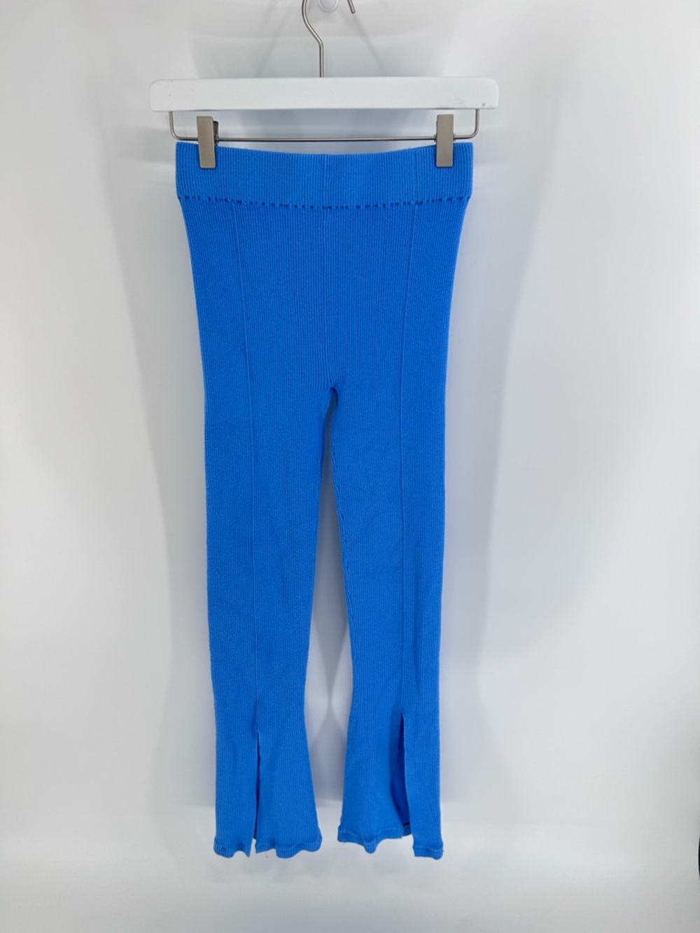 Remain Omly Ribbed Knit Flare Pants | Size 2